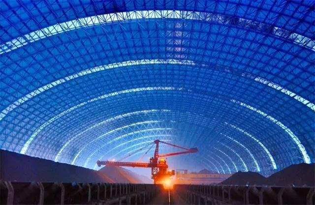 克孜勒苏柯尔克孜亿优钢构工程师为您解析原料场封闭技术的特点和类型